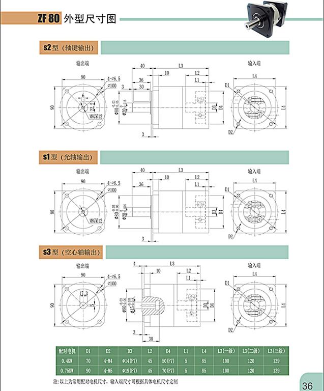 上海權(quán)立ZF行星減速機型號